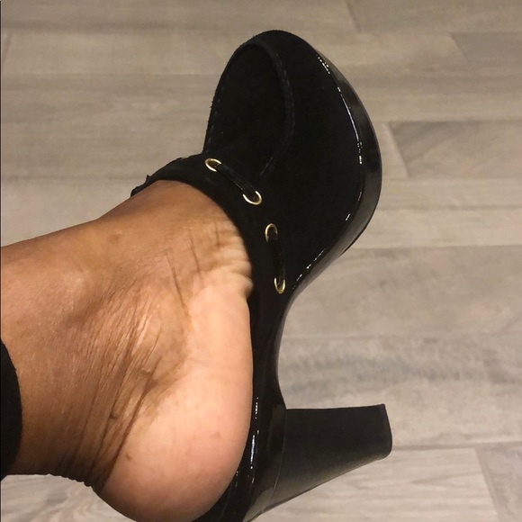 Coach black suede mules - Picture 2 of 3